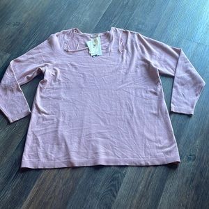 Women’s OLVA Soft Thin Luxe Sweater Sz 1X NWT